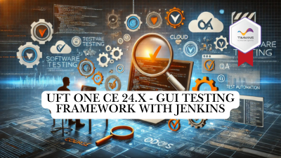 UFT One CE 24.x - GUI Testing Framework with Jenkins